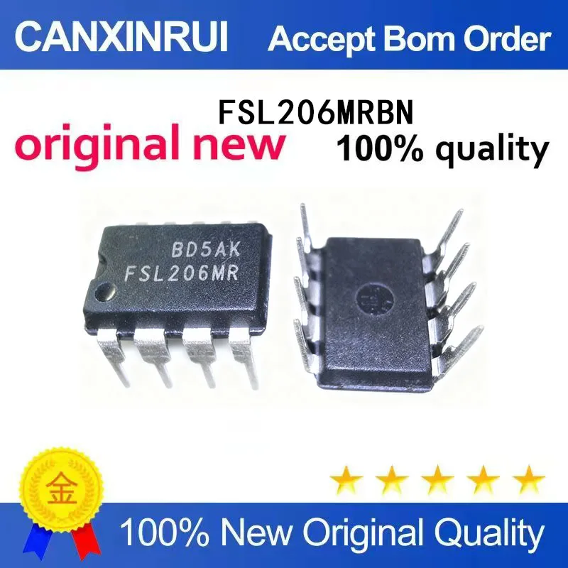 (5 Pieces)New stock FSL206MRBN FSL206MRB DIP-8 FSL206MR