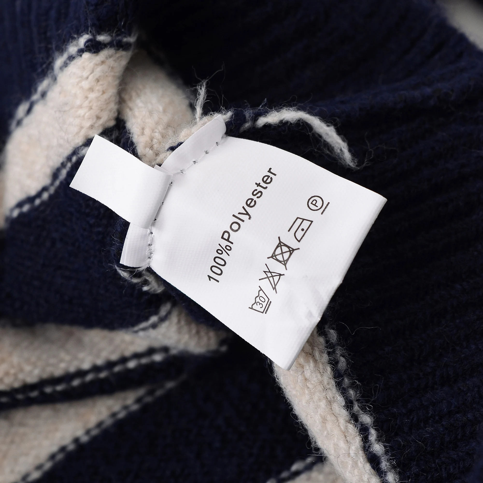 Faionable malha listra redonda ne casaco feminino fibra de poliéster longo sve comprimento regular cardigan sle outono nova chegada