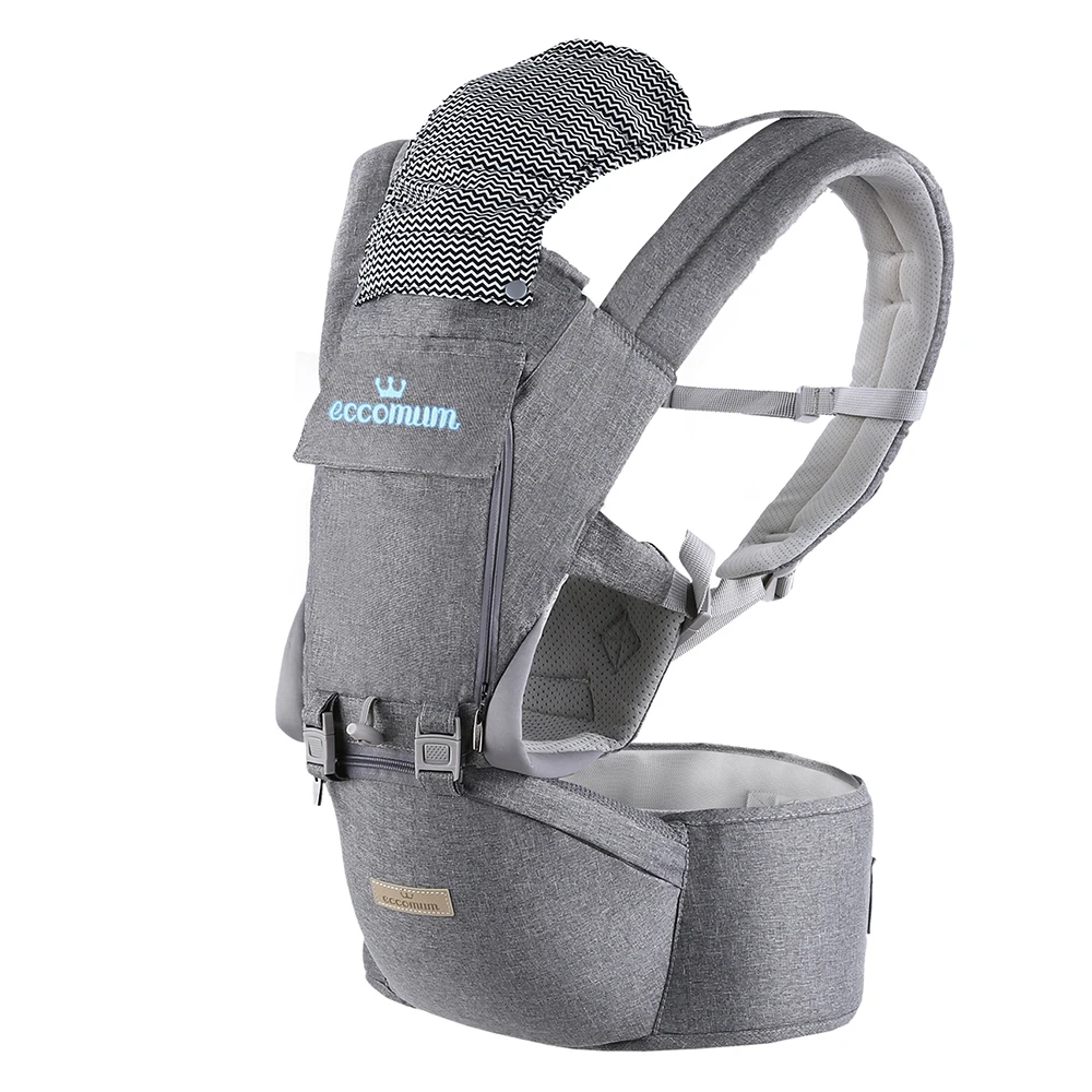 Ergonomic Baby Carrier Bag Waist Stool Walker Sling Belt Kid Infant Hold Hip Seat Front Carry Back Carry Best Gift Breathable