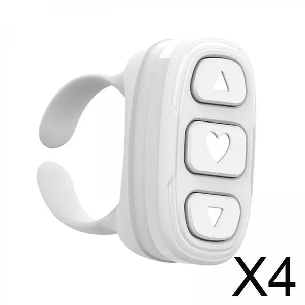 Портативное кольцо с дистанционным управлением для переворачивания страниц, легкий аксессуар для прокрутки кончиков пальцев для смартфонов, электронных книг, чтения