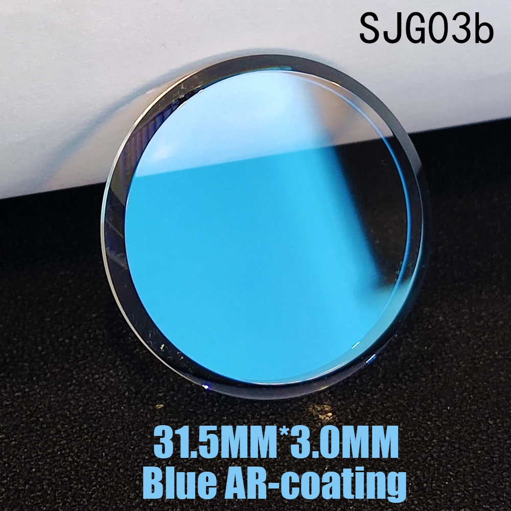 

31.5*3.0mm Flat Sapphire Crystal Watch Glass Big Chamfer Blue AR Coating For SKX007 SRPD51K1 SRPD53K1 SRPD63K1 SRPD65K1 SRPD77K1