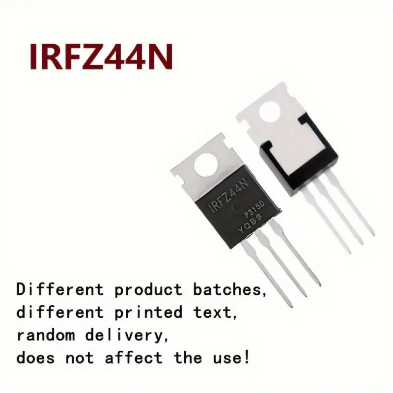 10/25 Uds IRFZ44N Mosfet Original TO-220 TO220 IRFZ44NPBF irfz44n Kit de transistores mosfet