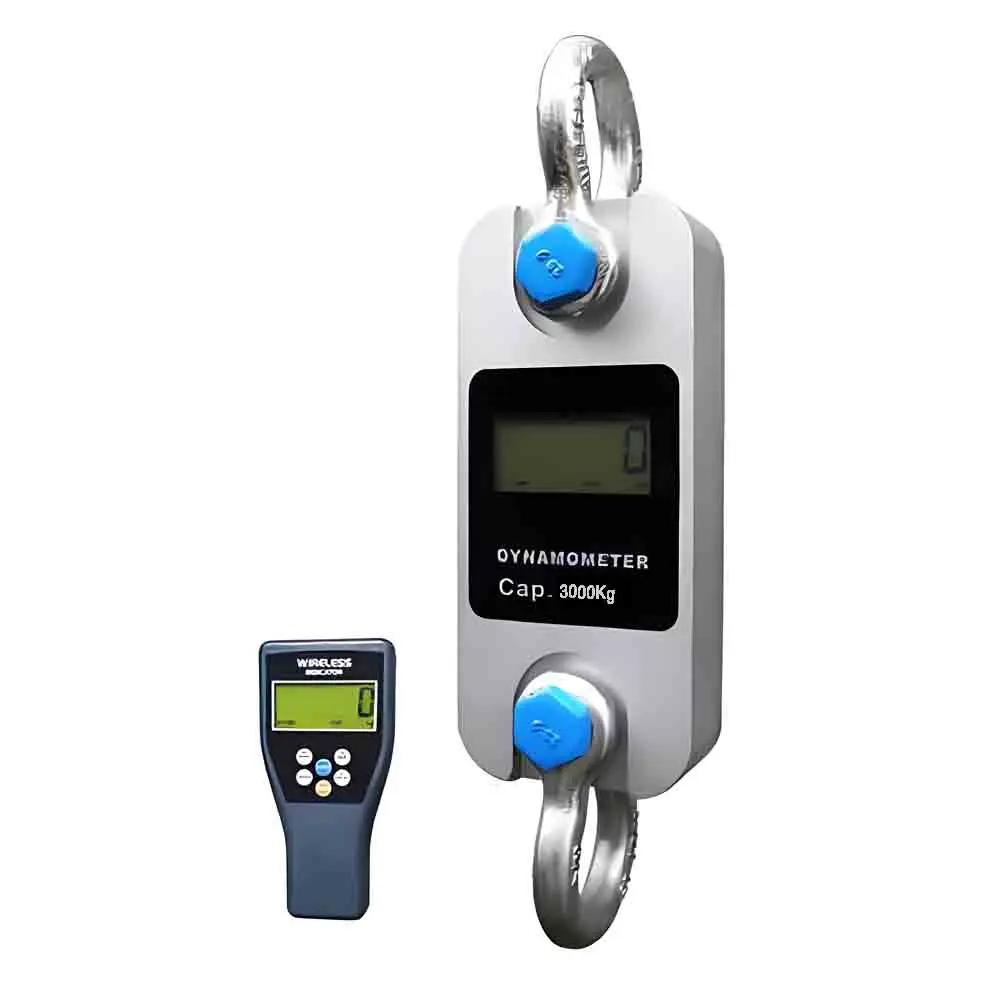 

3t 3000kg Load Cell Force Gauge with Wireless Meter Aluminum Material for Mechanical Weighing