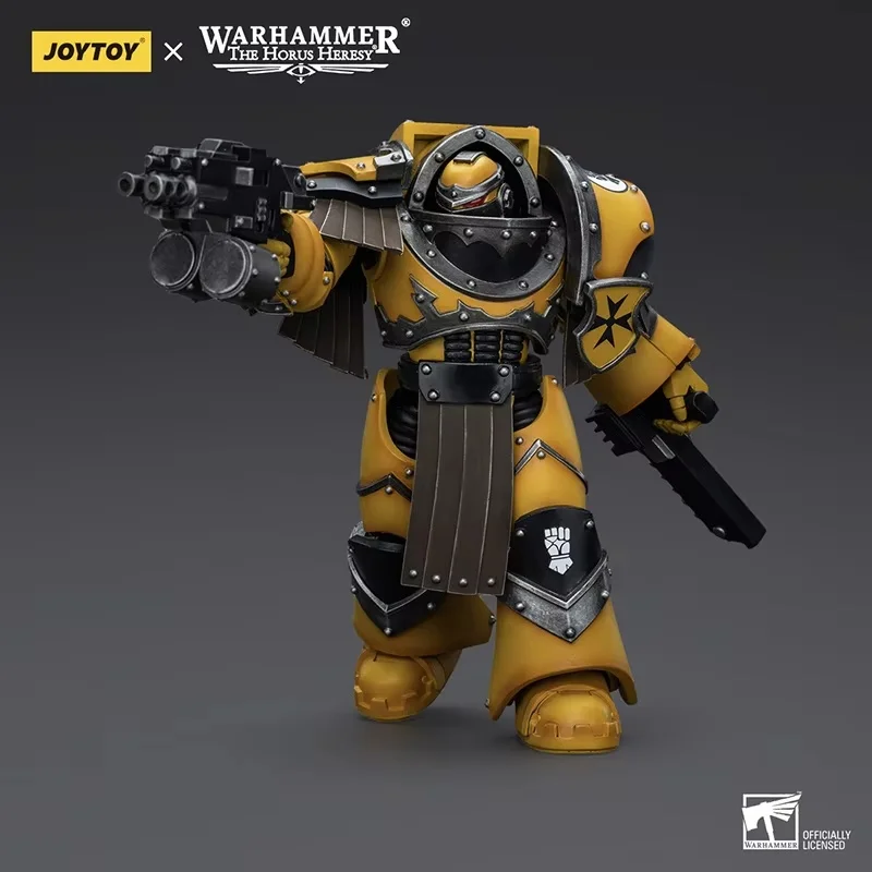 

Joytoy Original 1/18 Warhammer 4000 Imperial Fists Action Figures Collect Model Garage Kit Boy Soldier Toy Decor Exquisite Gifts