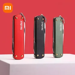 Xiaomi NexTool Multi-Function Knife Creative Tool Mini Knife Scissors Screwdriver Foldable Knife Keychain Outdoor Clip Cutters