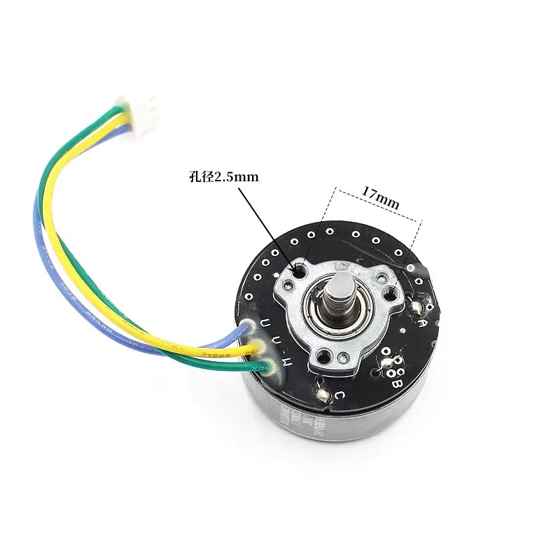 BL3825O-061 3-phase brushless 38mm outer rotor motor