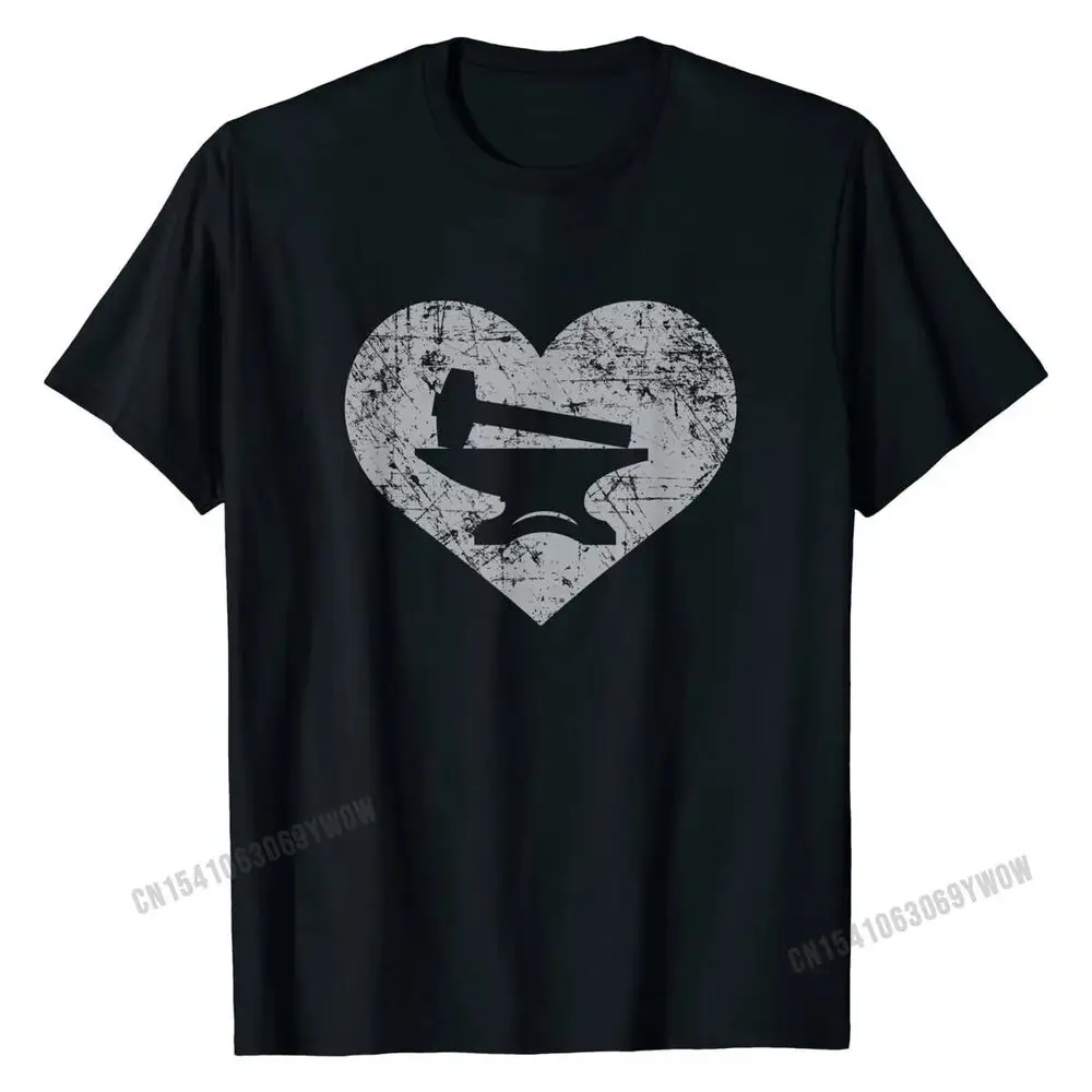 Big Sale!!! I Love Blacksmithing Shirt, Blacksmith Heart Gift For Lover T ShirtsAnime Pattern Y2K Summer Brand