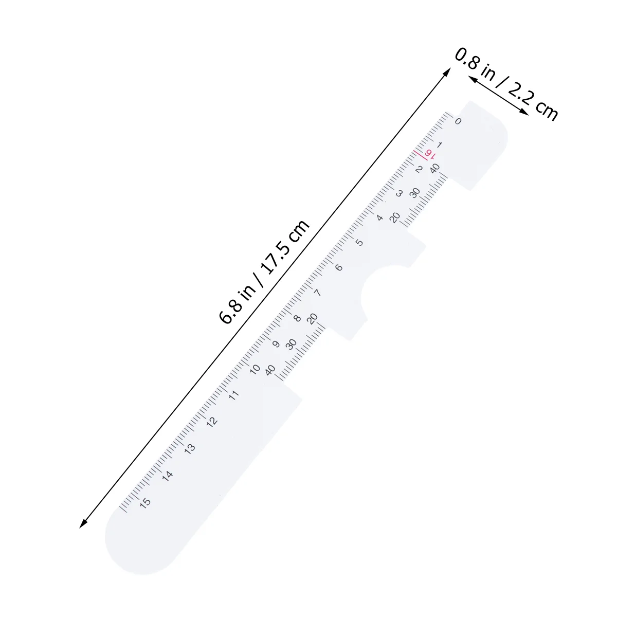 for Vision Improvement Eye Glasses Pupil Distance Measuring Ruler Ophthalmic Tool
