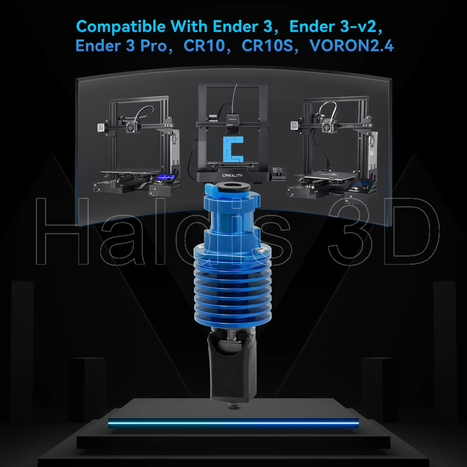 Hochgeschwindigkeits-Druckkopf-Upgrade TZ V6 3.0 Hotend-Kit für Ender 3/3 PRO VORON 2.4 Hi-End-Extruder J-Kopf für Prusa Ender 3 V2/CR10 – Detail 10