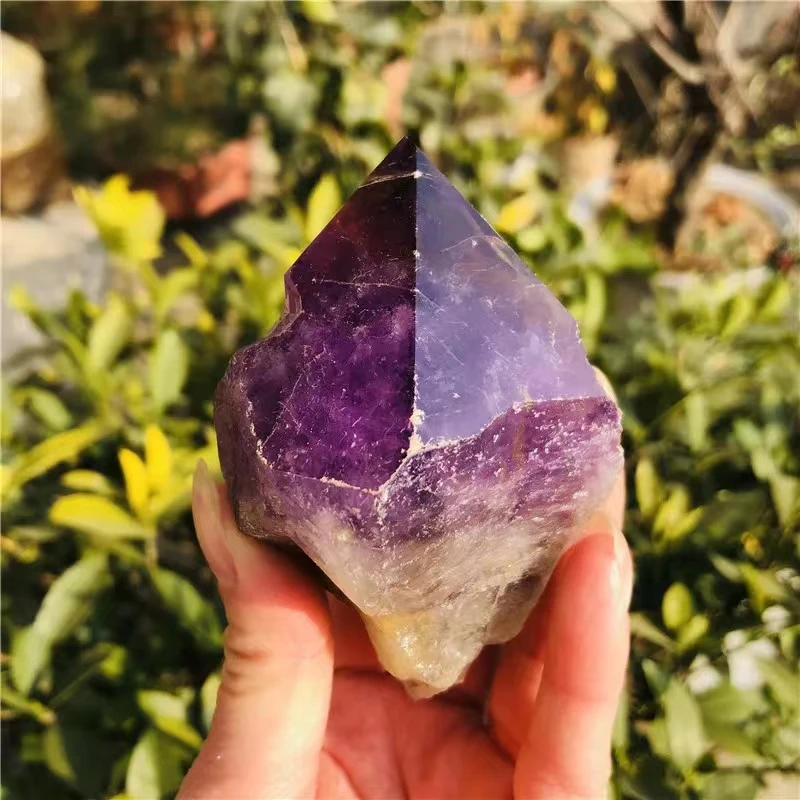 Natural Ametrine Quartz Crystal Point Wand Single Terminated Reiki Healing natural stones and minerals