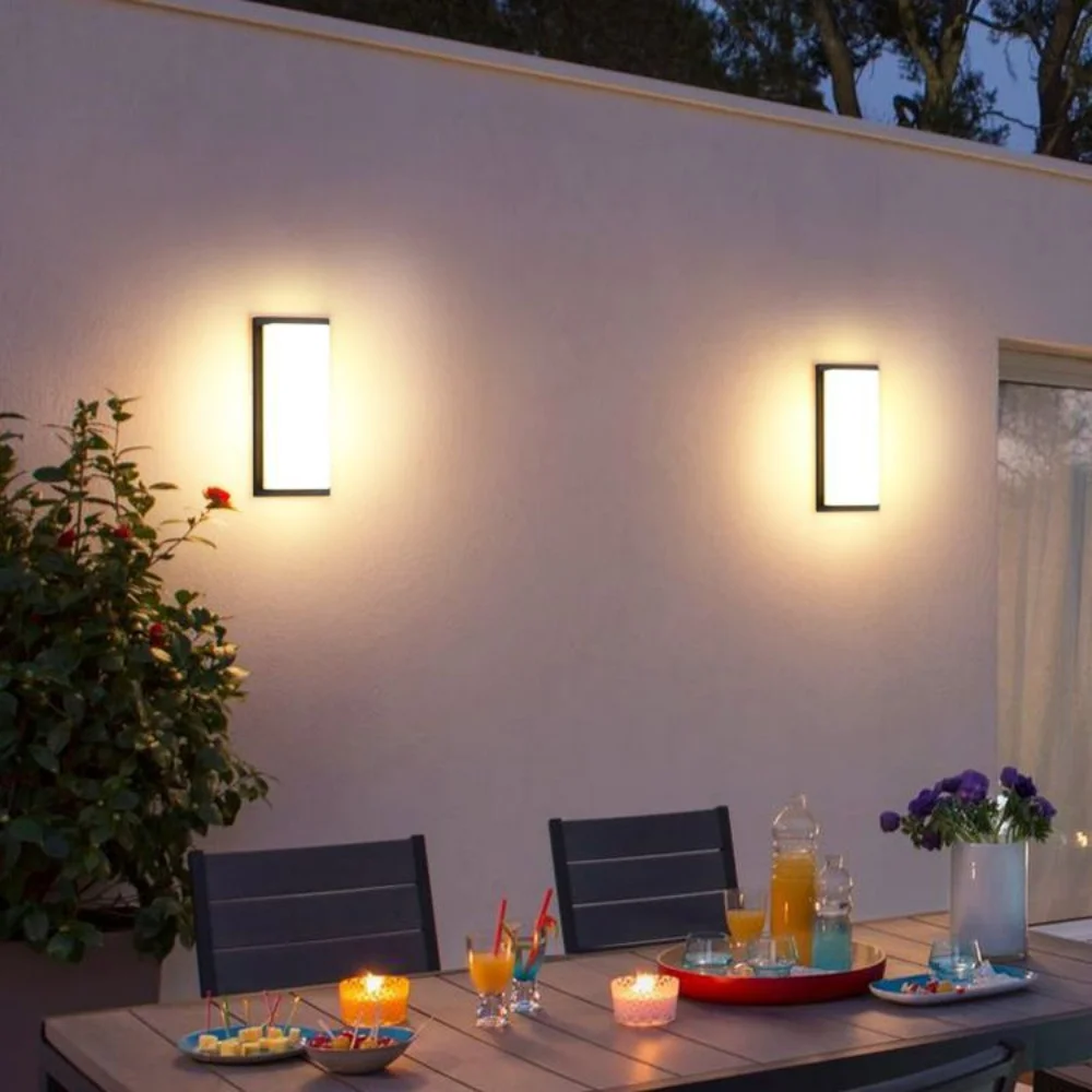 Garden wall lamp, outdoor doorstep waterproof lamp, villa courtyard, exterior wall, door, outdoor lamp, balcony wall lamp