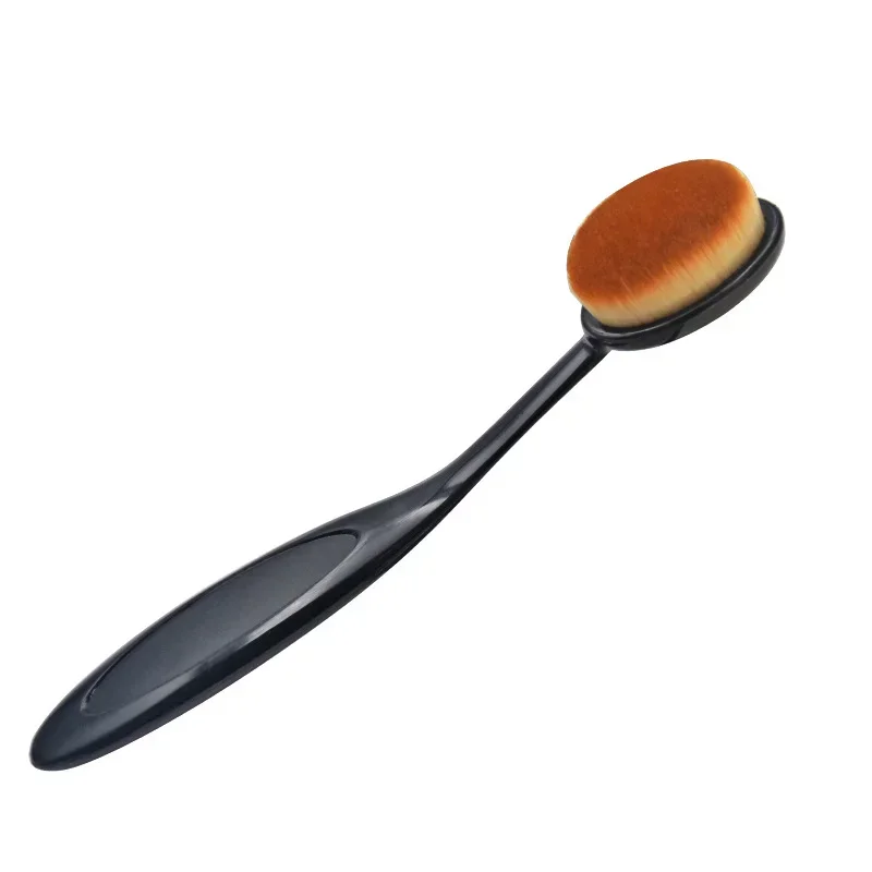 1PCS No.4 Toothbrush Shape Makeup Brush Kabuki Flawless Liquid Foundation Makeup Brush Set Female Soft Multifunctional Brush