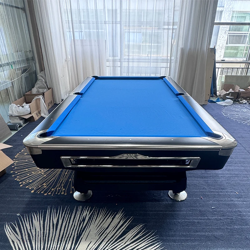Customized 9ft American Style 9 Ball Billiard Table With Whole Set Accessories Pool Table Used for Club
