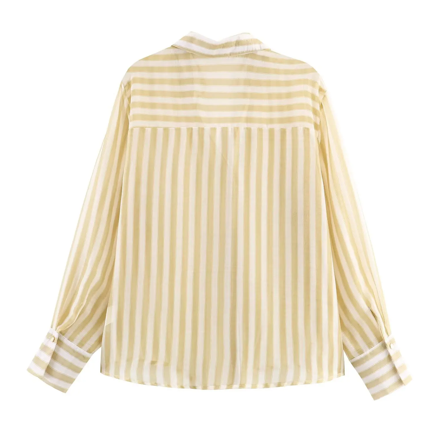 Damen-Langarmshirt 2025, Neuankömmling, Damenmode, gestreiftes Langarm-Shirt mit V-Ausschnitt