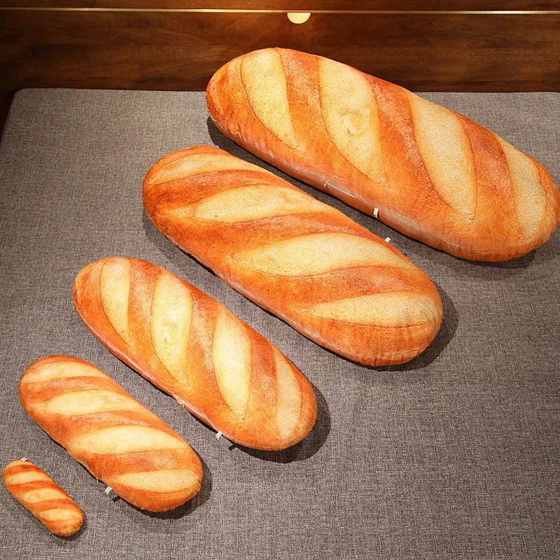 Riesiges Brot, Plüsch, langes Kissen, Spielzeug, weich, lustig, Simulation, Lebensmittelspielzeug, kreatives Kissen, Geburtstagsgeschenk, Weihnachtsgeschenk – Detail 25