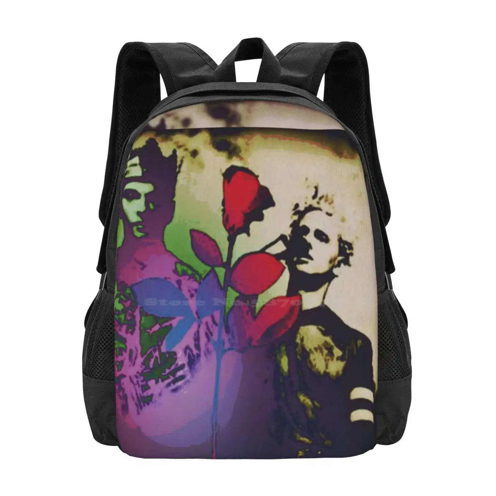 

Words Are Very Unnecessary, They Can Only Do Harm Hot Sale Schoolbag Backpack Fashion Bags Band Music Song Pop Guitar Blues