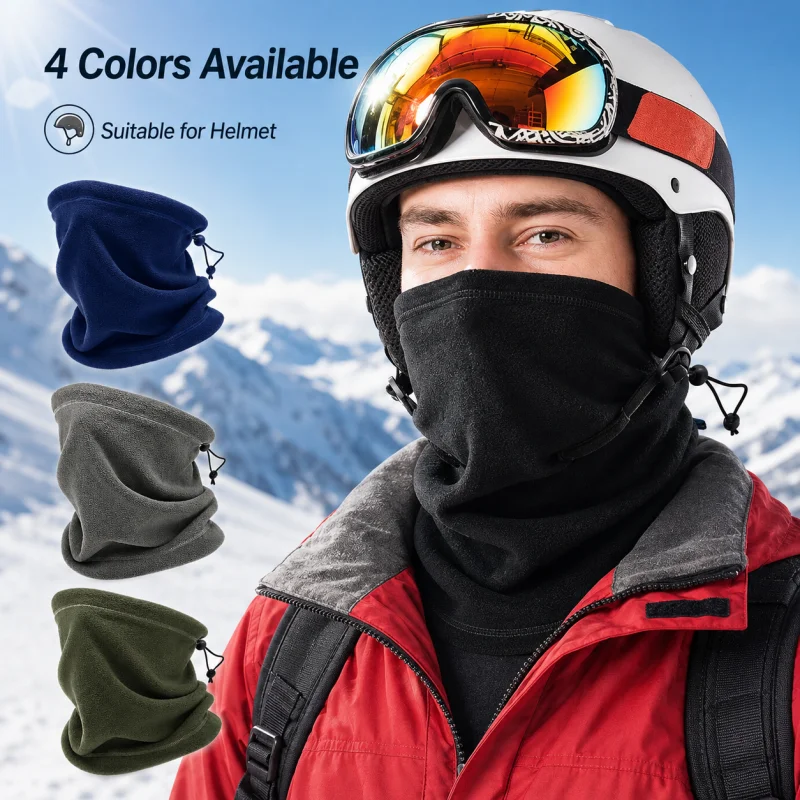 Winter Neck Warmer Gaiter Scarf Windproof Cycling Bandana Hiking Sport Running Skiing Camping Snowboard Half Face Mask