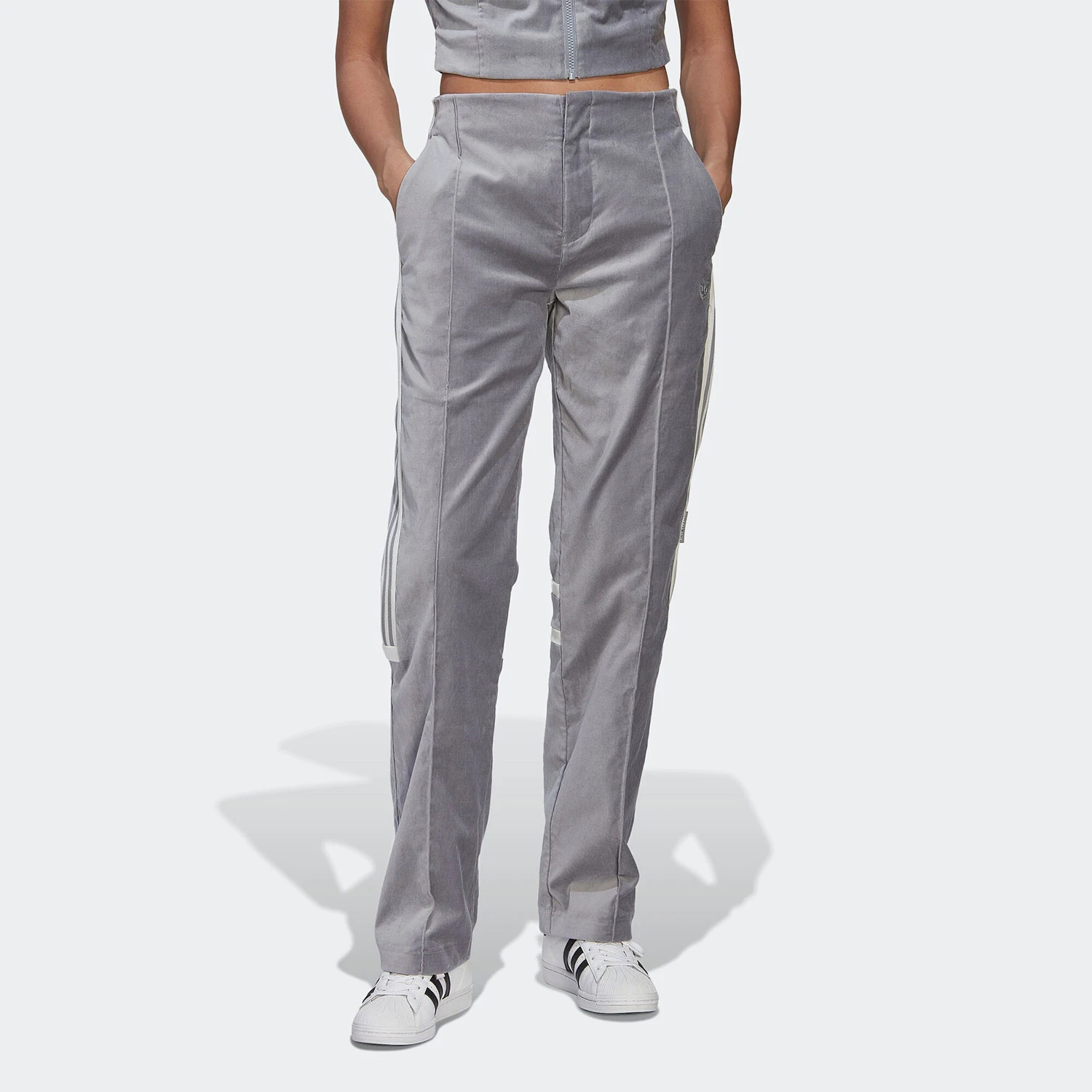 

adidas Originals Three Stripes Women's Casual Straight-Leg Pants HN1002