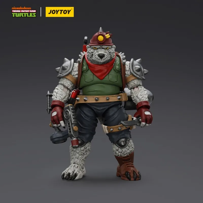 【الطلب المسبق】JOYTOY TMNT Teenage Mutant Ninja Turtles Series Dirtbag 1:18 عمل نموذج لجسم إصدار جامعي لعبة هدية