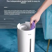 Humidificateur d'air ultrasonique de grande capacité, 8l, pour aromathérapie domestique, humidificateur économe en énergie pour grandes pièces 5