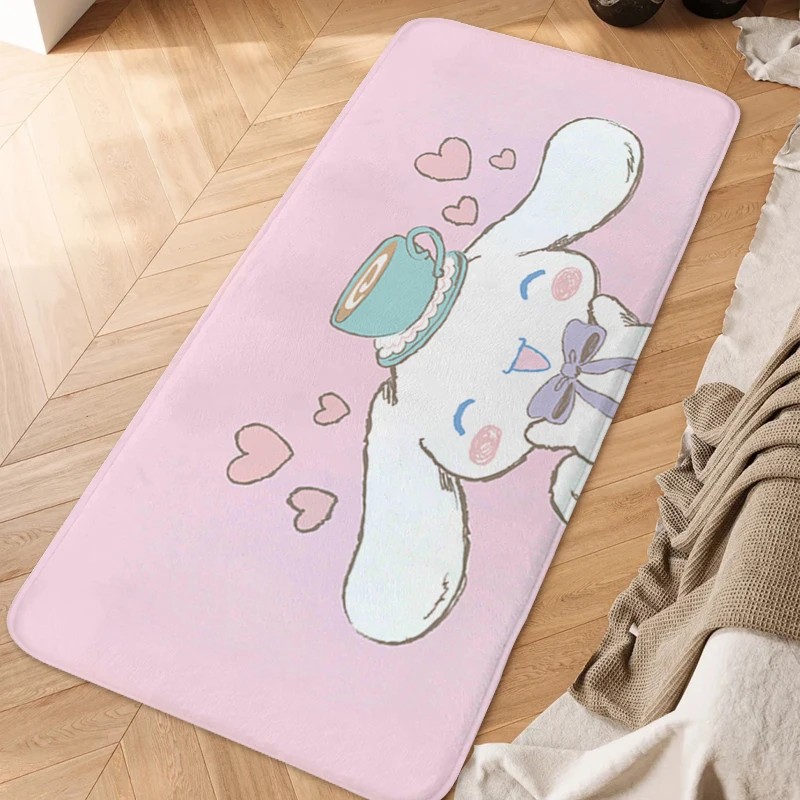 Anime Rug A-Cinnamorolls Aesthetic Kitchen Funny Doormat Entrance Door Mat Useful Things for Home Decorations Veranda Floor Mat