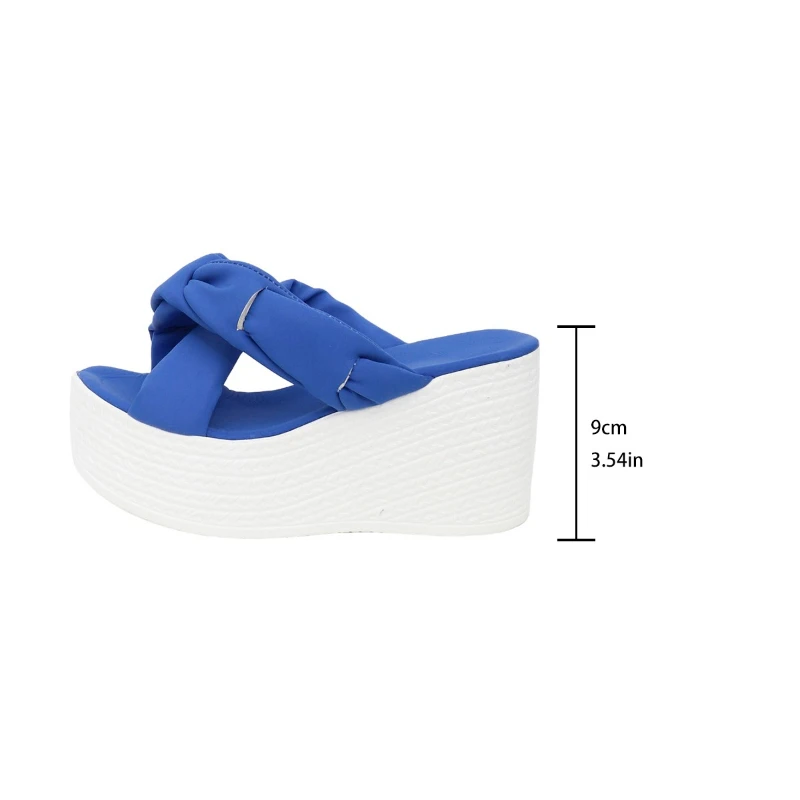 2026 Neue Damen-Sandalen mit Plateauabsatz, Peeptoe, lässige Mode-Strandschuhe, Größe 35-40