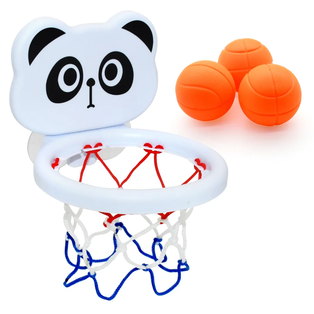 Baby Kids Mini Shooting Mand Bad Water Play Set Basketbalrugplank Met 3 Ballen Grappig Douche Bad Leuk Speelgoed Voor peuters