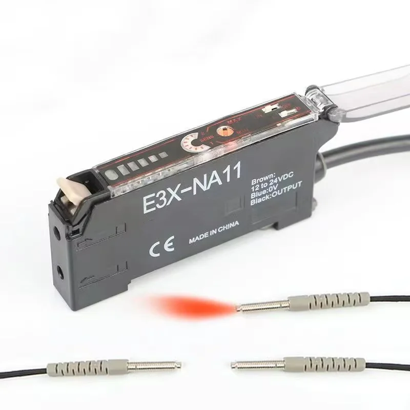 

Optical fiber amplifier optical fiber sensor E3X-NA11 opposite diffuse reflection inductive photoelectric switch DC 3-wire NPN