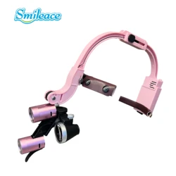 Dental LED Headlight 2.5X 3.5X Lamp Surgical Headlight Magnification Binocular Loupes For Dentist Lab Instrument