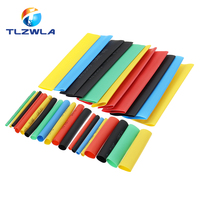 328Pcs color Weatherproof Heat Shrink Sleeving Tubing Tube Assortment Kit Electrical Connection Electrical Wire Wrap Cable