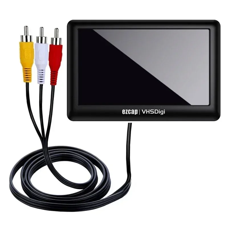 Video Recorder Video Capture Card Record Box for VHS VCR Hi8 Camcorder DVD Player