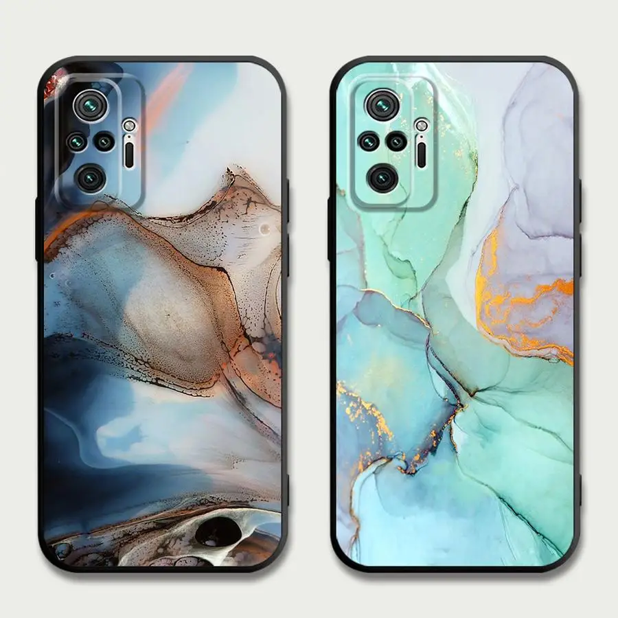 

Мраморный арт Модный чехол для Huawei P30 Lite P20 P40 Lite P Smart Z P20Pro P30Pro черный мягкий чехол для телефона Capa