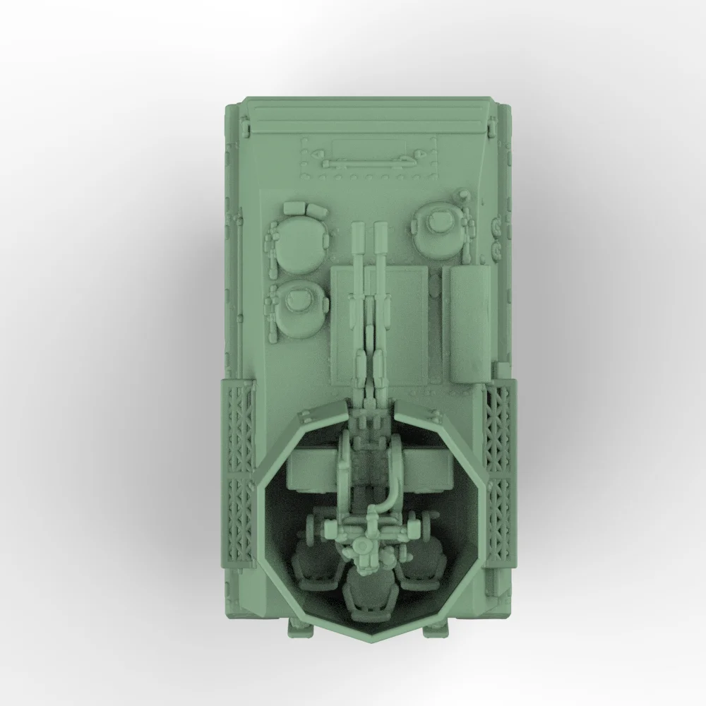 

1/220 1/160 1/87 SSMODEL SS962 Железнодорожная военная модель Комплект Китай ZSD63 Бронированный держатель персонала