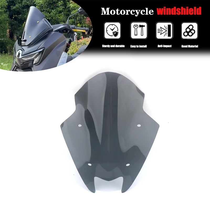 Neuer NMAX155 Motorrad-Windschutzscheiben-Deflektor Verkleidungsabdeckung Windabweiser Visier für Yamaha NMAX155 2024-2025 NMAX 155
