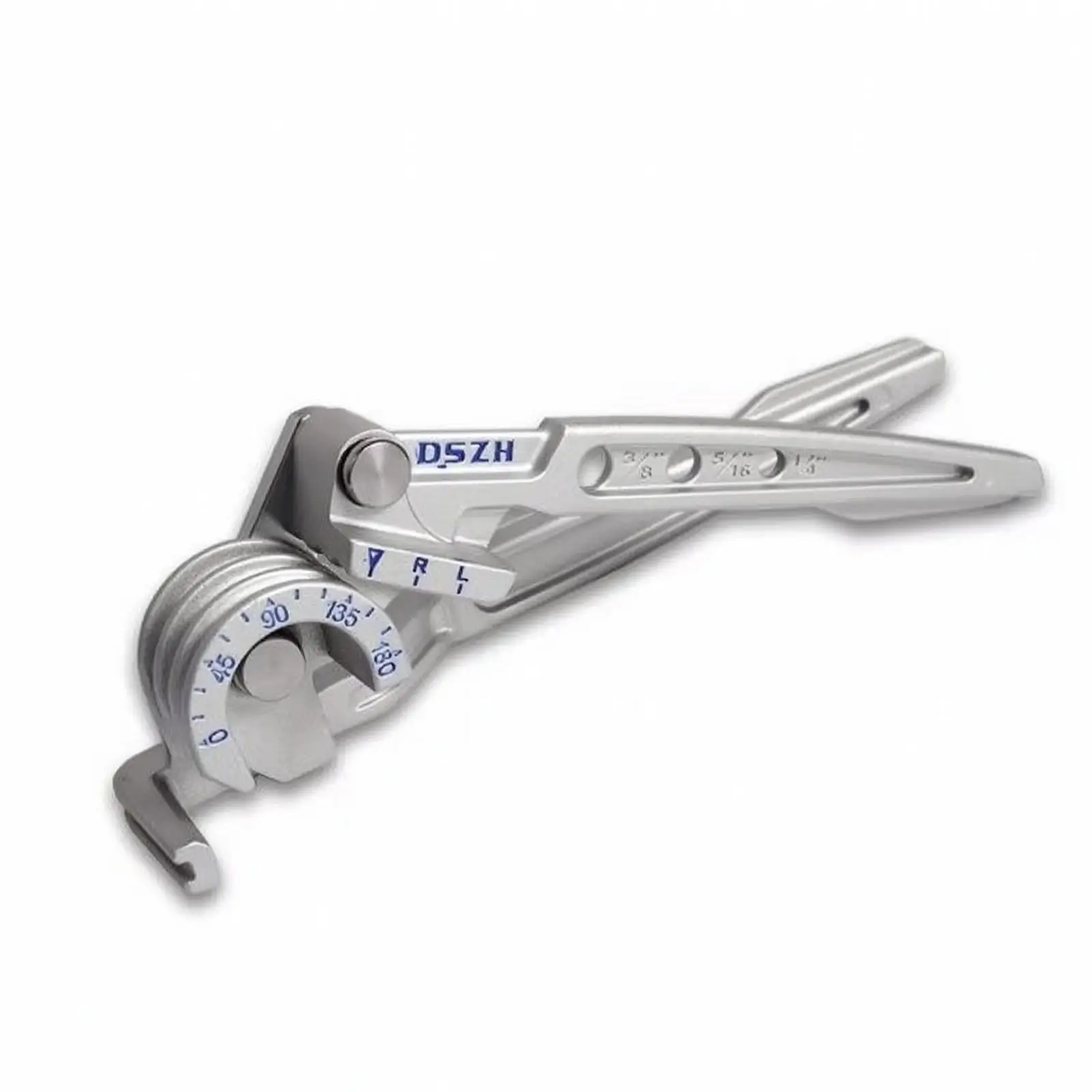 Manual Tube Bender Three-Function Tube Bender 180-Degree Pipe Bending Tool for