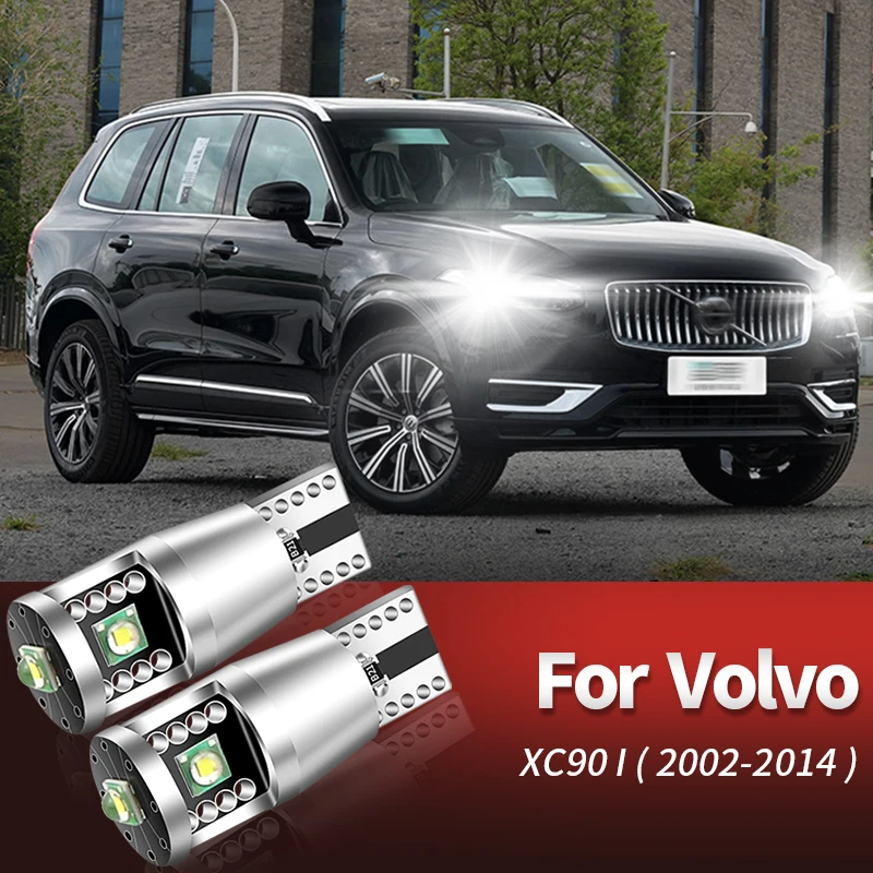 

2 шт. светодиодные габаритные фонари, стояночные фонари W5W T10 2825 Canbus для Volvo C30 C70 S40 S60 S70 S80 V50 V70 XC70 XC60 XC90 I