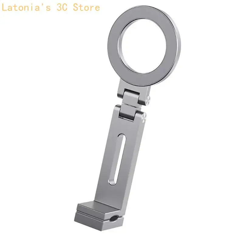 Starke Klemme, magnetischer Telefonhalter, 4000 g g Magnetverschluss, faltbar für Reisen, sichere leise – Detail 4