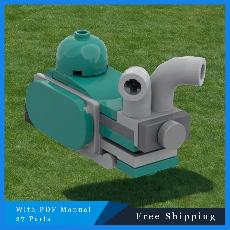 

27 шт. креативный модифицированный розовый зеленый улитка, популярная технология, модульный MOC, строительный блок, модель головоломки, сборка, игрушка, подарок на фестиваль