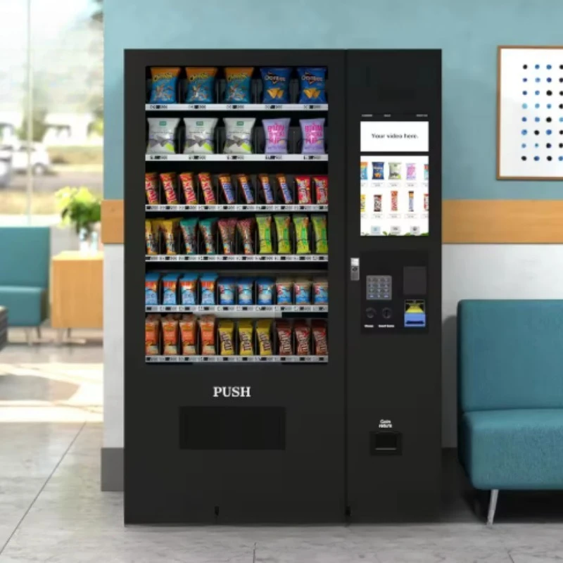 Smart Beverage and Snack Vending Machine for Instant Access