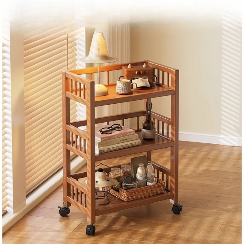 

Shelves, multi-layer storage racks, trolleys, living room floor-to-ceiling mobile household sundries, lockers, simple snacks