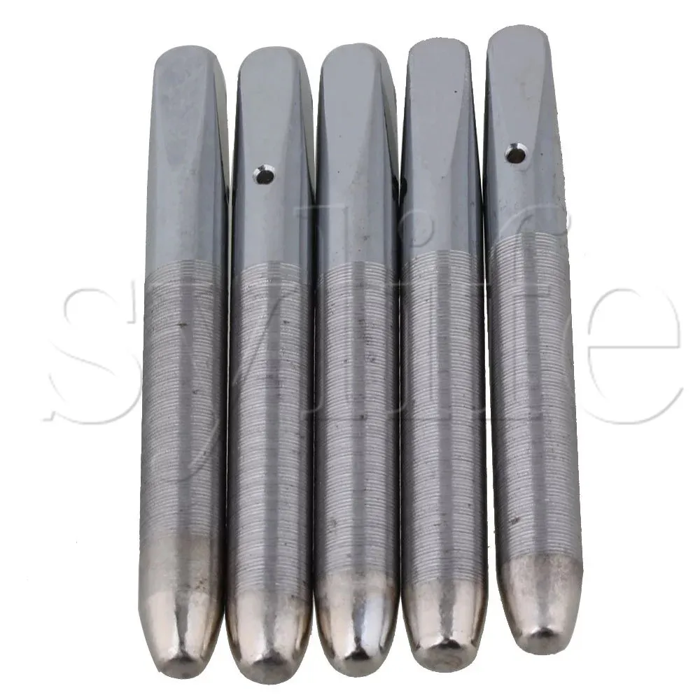 5pcs Durable Piano Loose Tuning Pins Pegs Replacement 7.3mm Diameter Silver