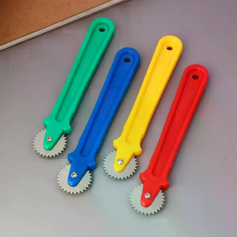 5/10Pcs Sewing Wheel Plastics Leather Overstitch Wheel Tracing Tailor Chalk Wheel Tailor Stitching Marker Sewing Tool Set
