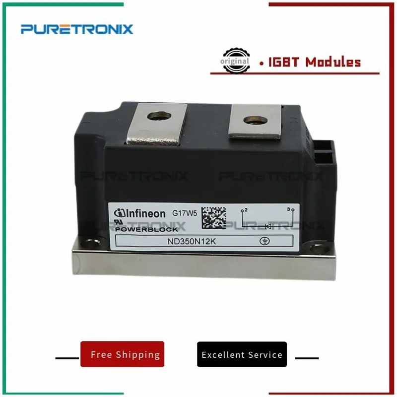 ND350N12K ND350N14K ND350N16K ND350N18K ใหม่ Original Thyristor โมดูล