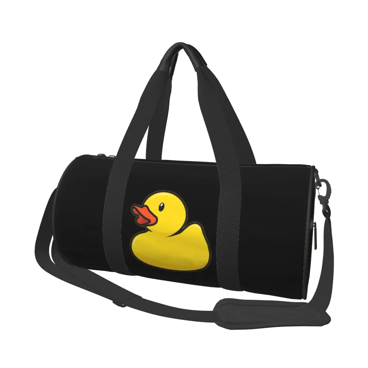 

Rubber Duck In Yellow Large Duffle Gym Bag Multi-Functional Duffle Travel Bags Handbags Fitness bag