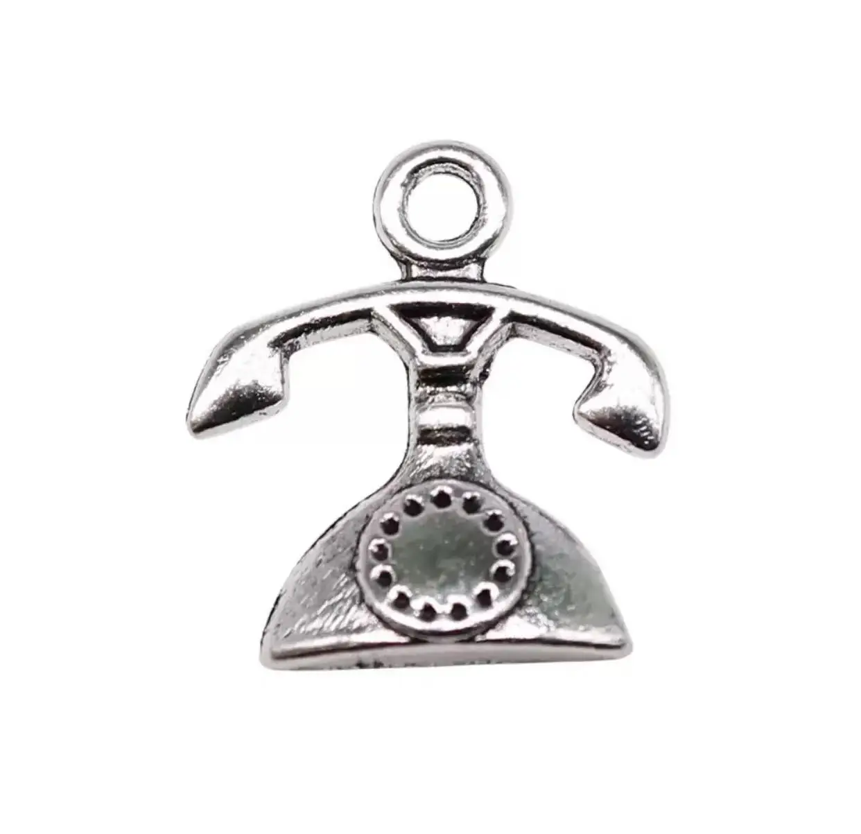 35pcs  16*14mm   Vintage old- fashioned telephone design pendants for handmade  Zinc alloy metal   HW3171