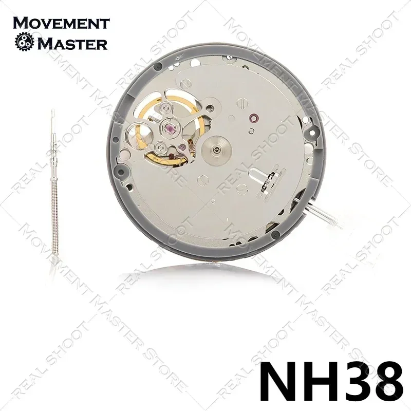 The Watch Movement Is A Brand New Original Imported NH38  Fully Automatic Mechanical Movement NH38A Hollowed Out From Japan