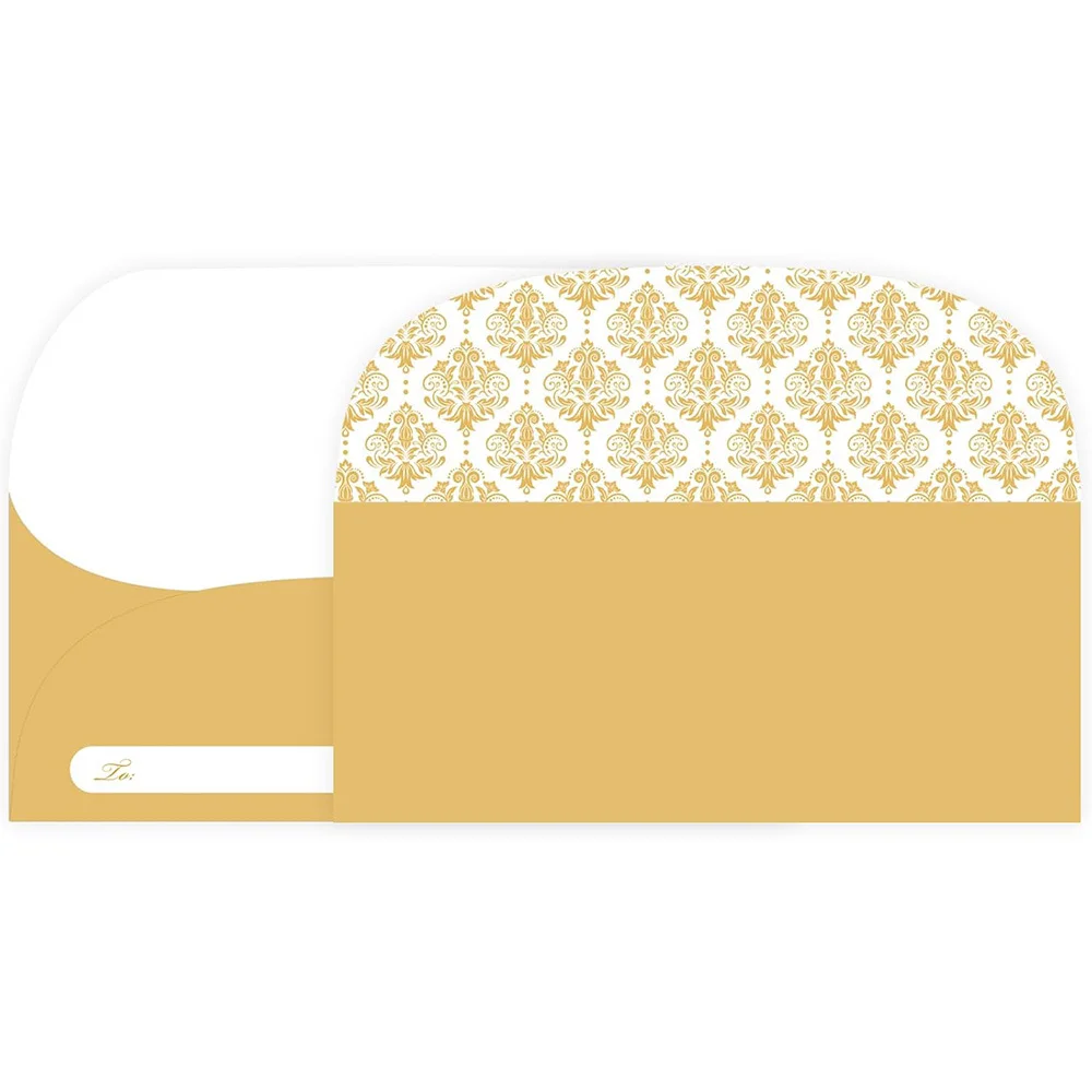 Fotografia 5: 25/50 unidades de envelopes para presentes em dinheiro com designs decorativos para aniversários, cerimônias de formatura, casamentos, embalagem de ótimo valor