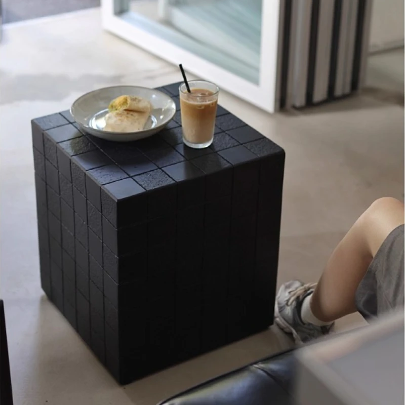 الحد الأدنى ليلا ونهارا مكعب روبيك طاولة جانبية الحديثة مربع طاولة القهوة مقهى نهاية الجداول جو أثاث المنزل
