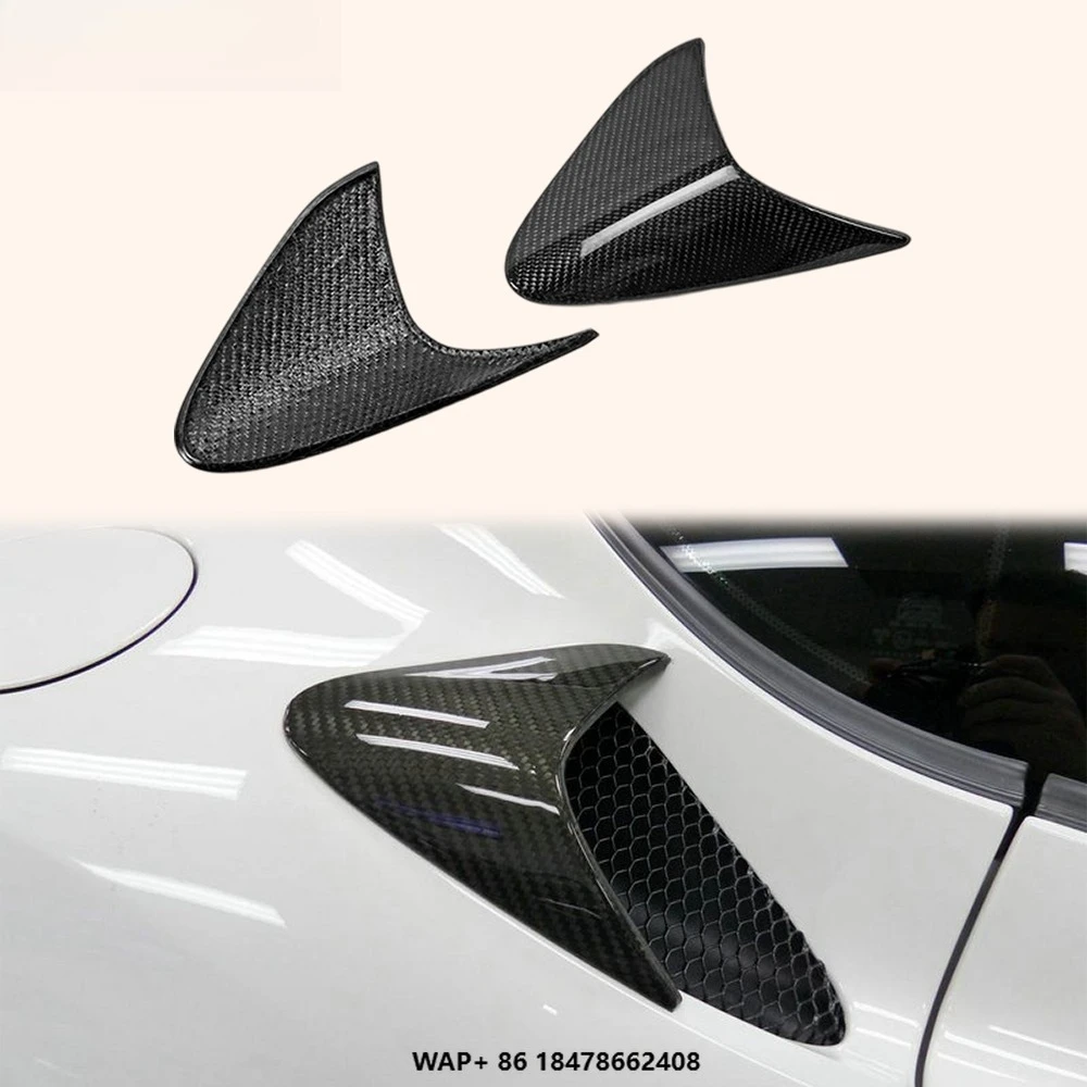 

For 10-14 Lotus Evora Evora S Evora 400 KZ Carbon Fiber Rear Fender Side Scoops