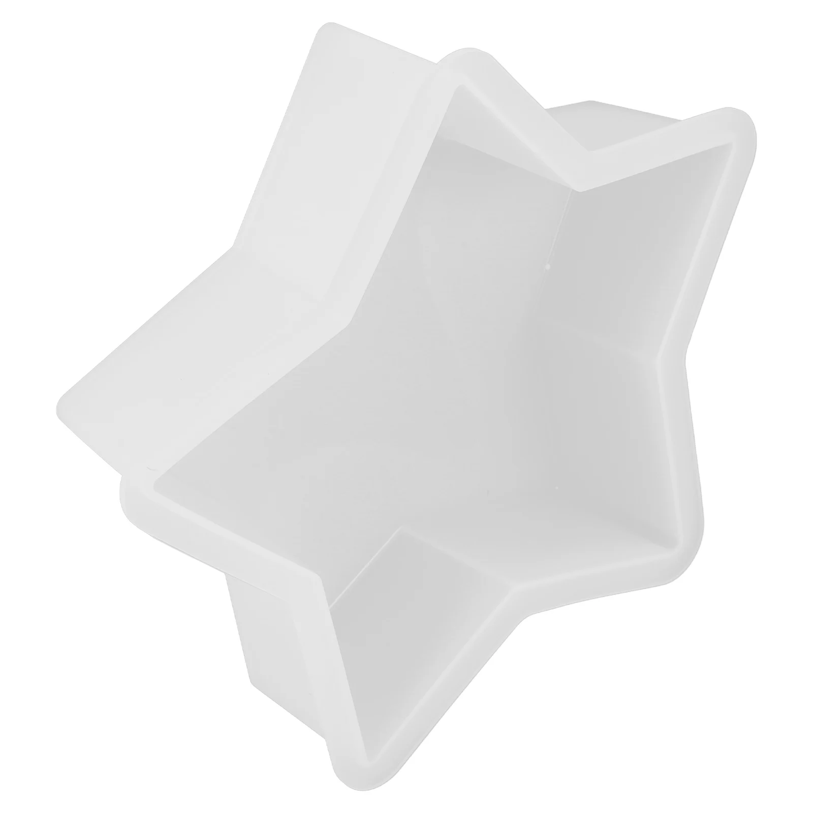 

Durable Silicone Pentagram Mold for Diy Crafts Resin Specimens Candles Plaster Five-pointed Star Pendant Casting